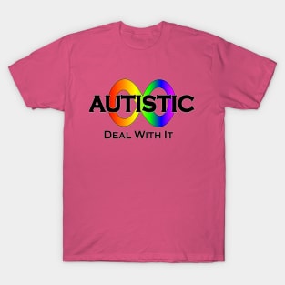 Autistic Deal With It Neurodiversity T-Shirt